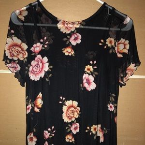Mesh blouse